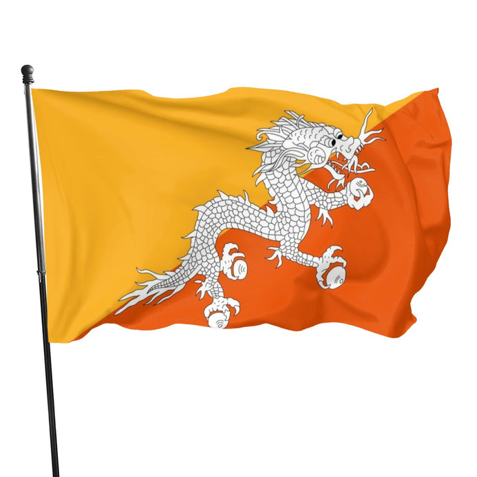 Bandiera Bhutan qualità PRO