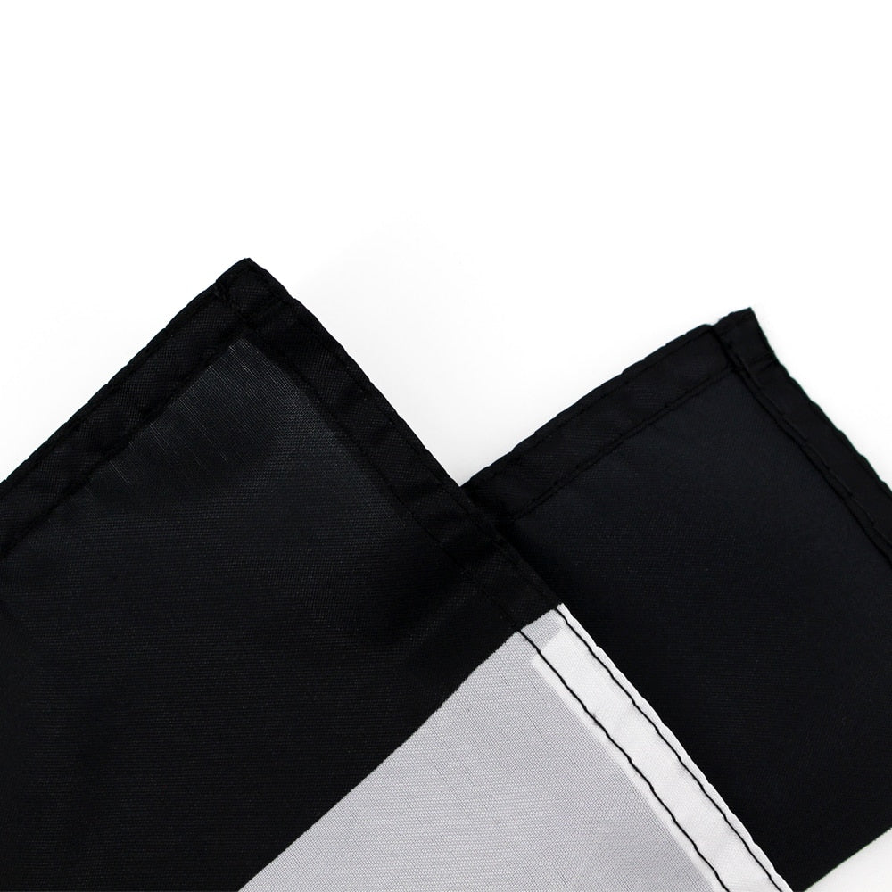 Bandiera Stati Uniti nero e bianco