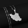 Collana carta Iran colore argento