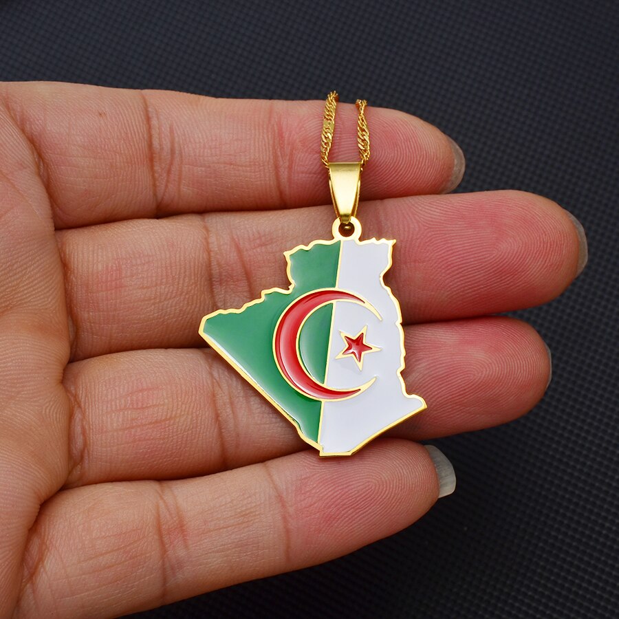 Collana bandiera Algeria