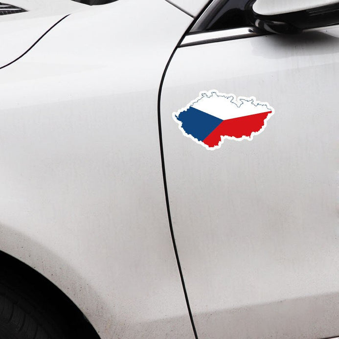 Adesivo carta Repubblica Ceca