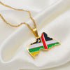 Collana bandiera Repubblica Centrafricana