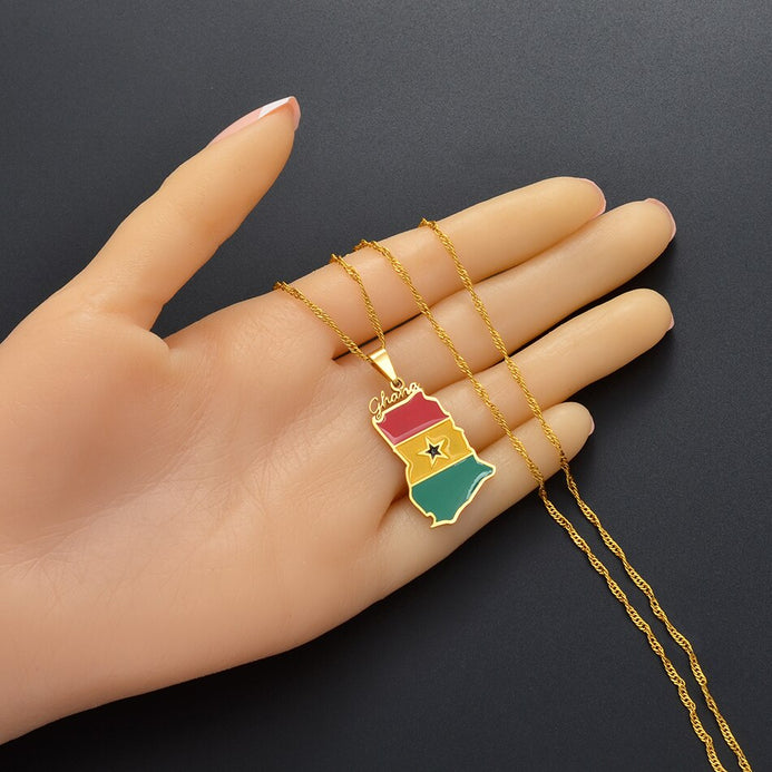 Collana bandiera Ghana