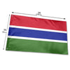 Bandiera Gambia qualità PRO