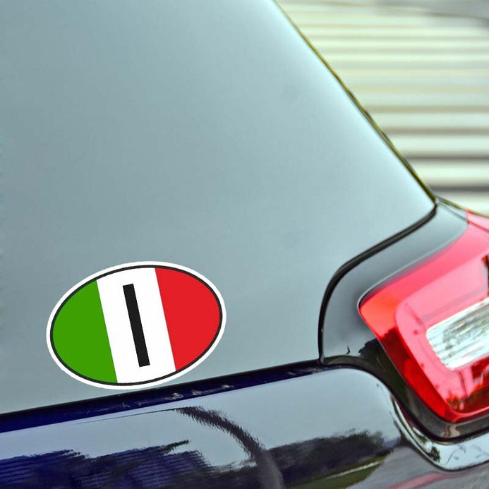 Adesivo bandiera Italia per auto