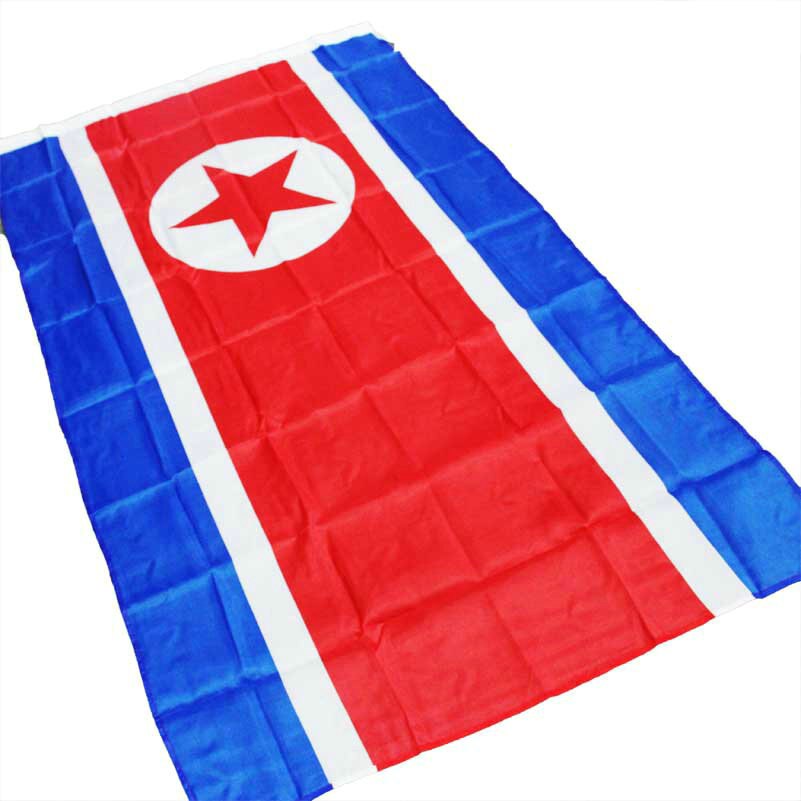 Bandiera Corea del Nord 100% Poliestere
