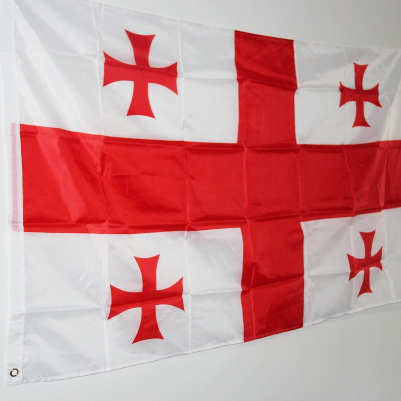 Bandiera Georgia esterno