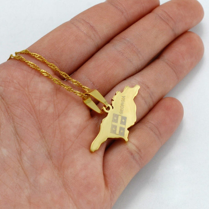 Collana carta Georgia