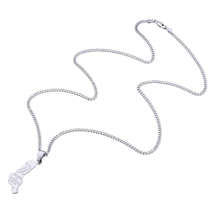 Collana carta Comore colore argento