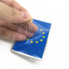 Adesivo in metallo bandiera Unione Europea