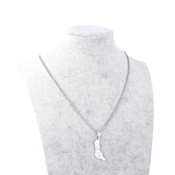 Collana carta Comore colore argento