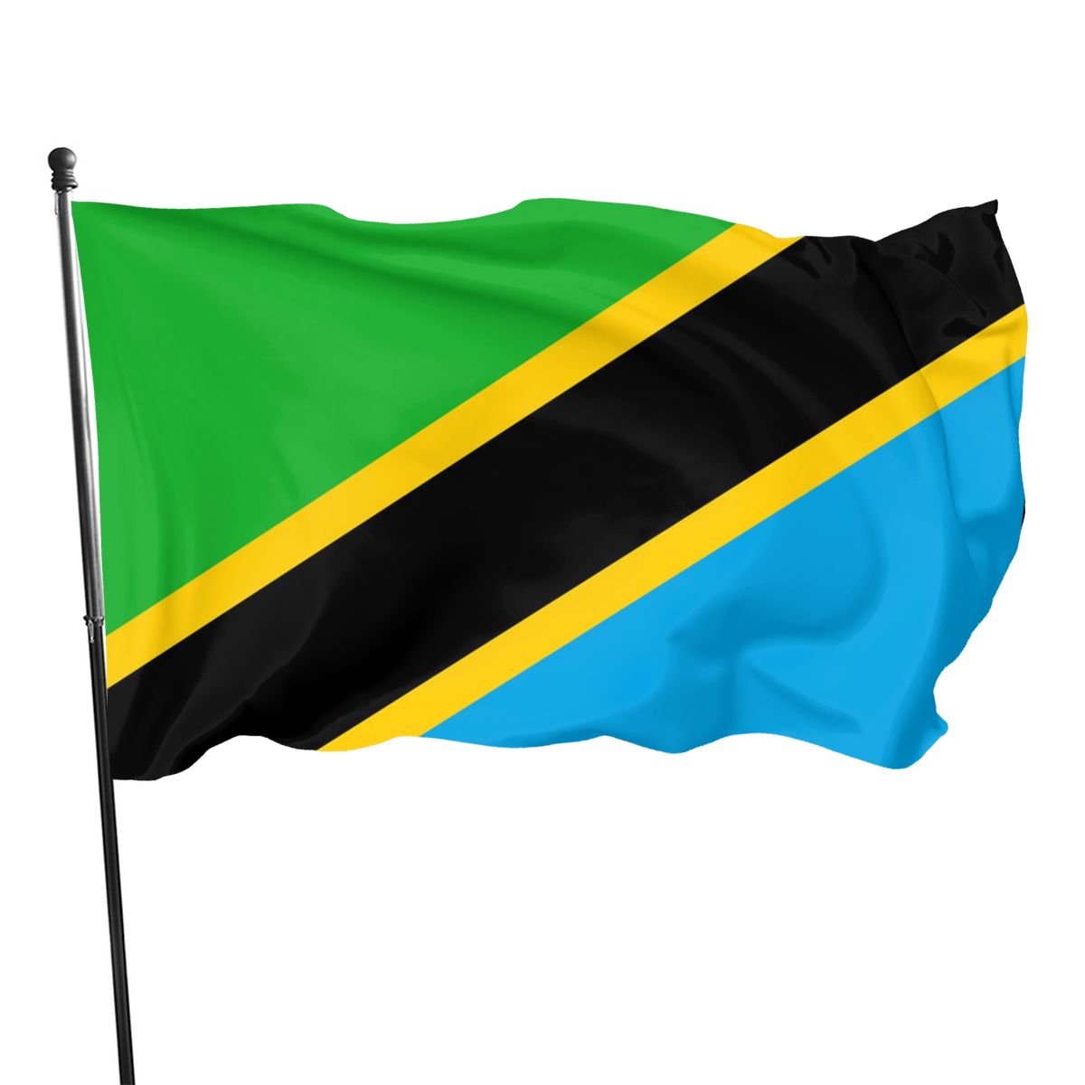 Bandiera Tanzania qualità PRO 90 x 150 cm