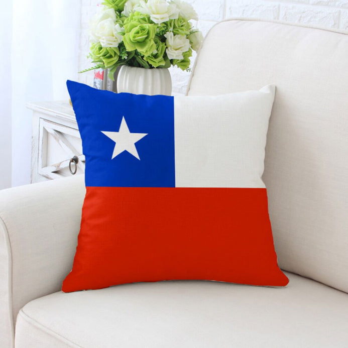 Fodera cuscino bandiera Cile