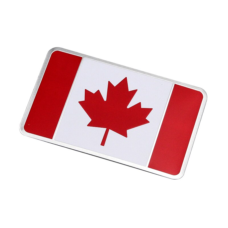 Adesivo in metallo bandiera Canada