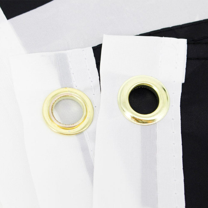 Bandiera Stati Uniti nero e bianco