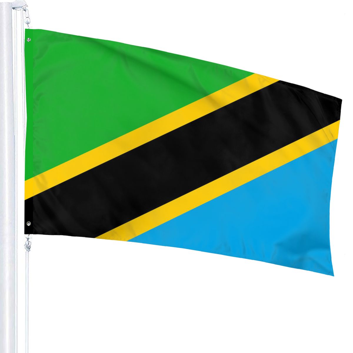 Bandiera Tanzania qualità PRO 90 x 150 cm