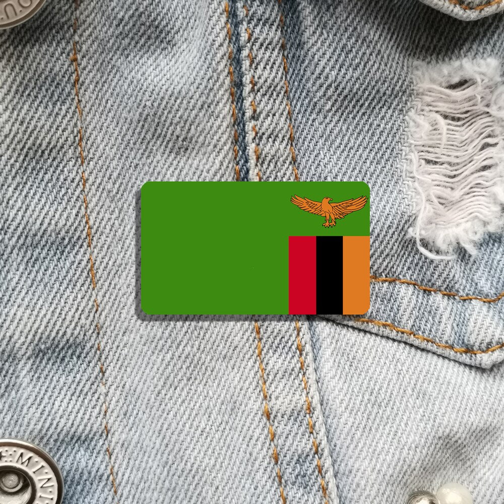 Spillone bandiera Zambia