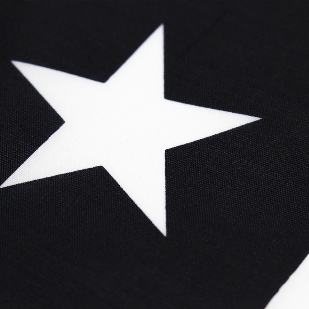 Bandiera Stati Uniti nero e bianco