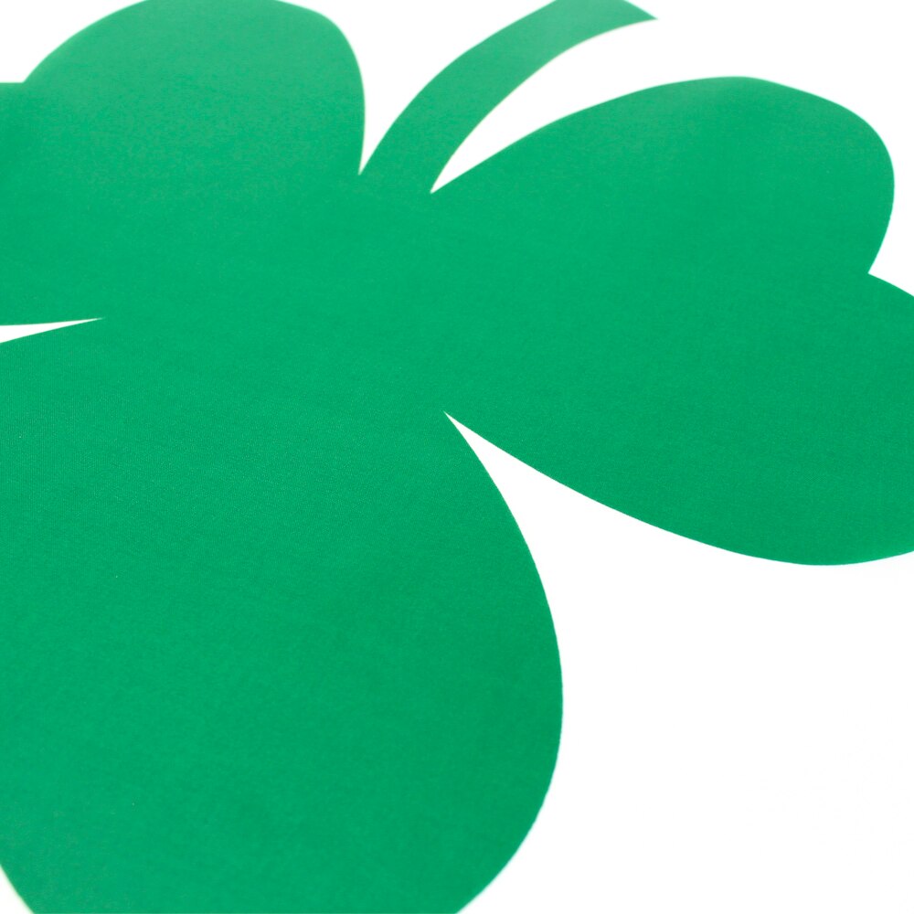 Bandiera Irlanda con trifoglio