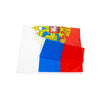 Bandiera Russia con stemma 60 x 90 cm