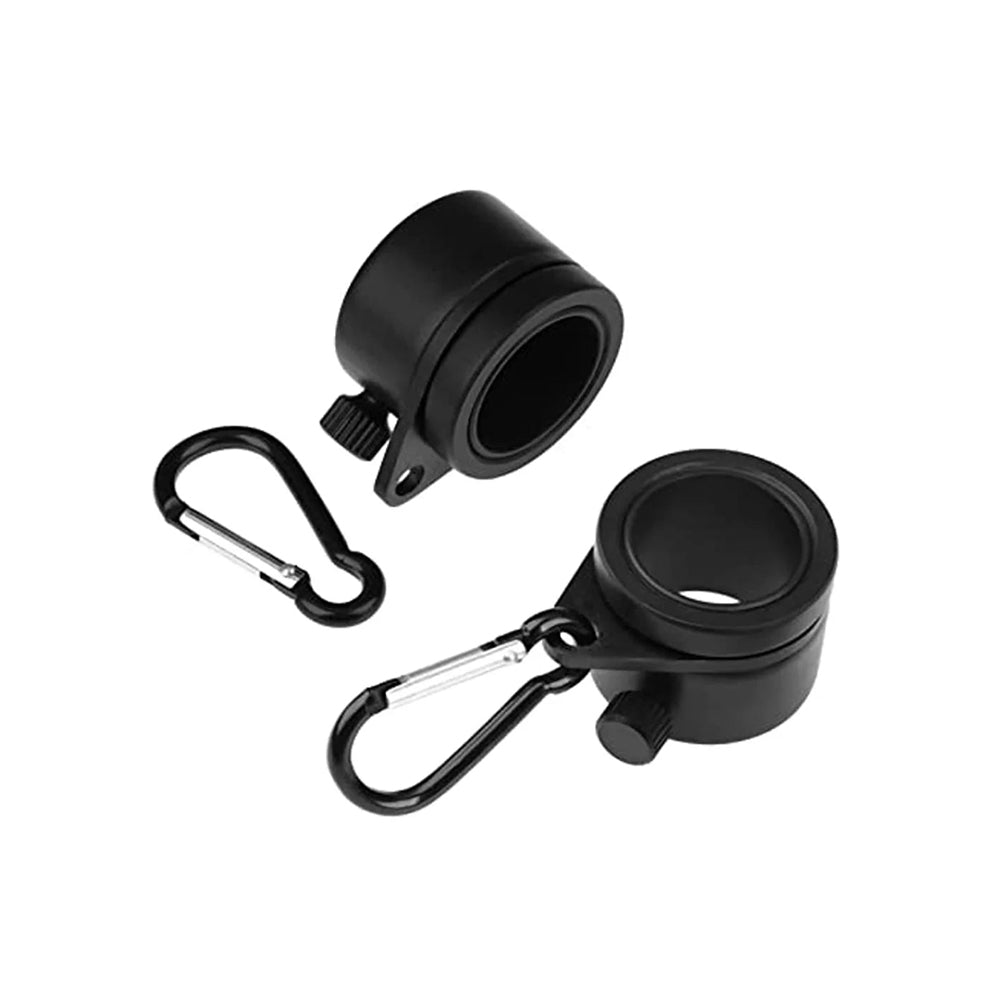 Anelli per asta di bandiera neri