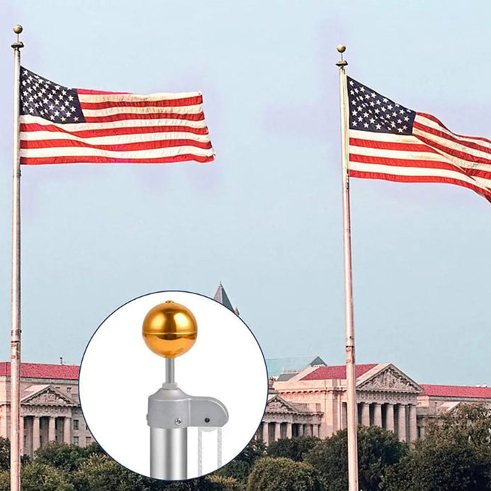 Kit di attacco asta per bandiera