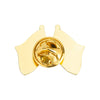 Spilla bandiere incrociate Regno Unito & Galles