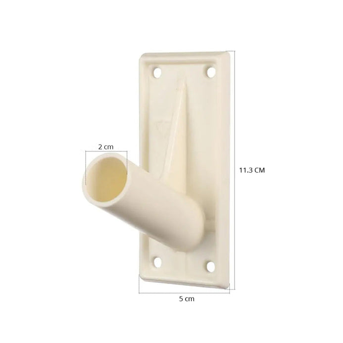 Supporto muro per bandiera in plastica